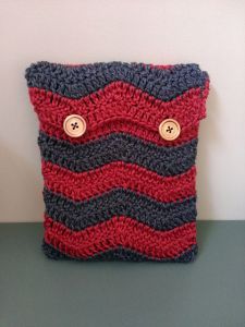 Chevron Diaper Clutch 