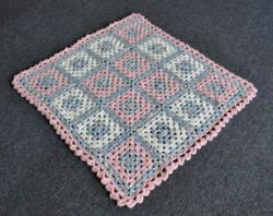 Granny Square Afghan