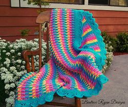 Rainbow Dash Baby Blanket 