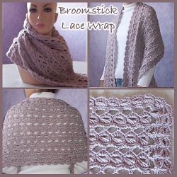 Broomstick Lace Wrap 