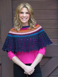 Lace Edged Poncho