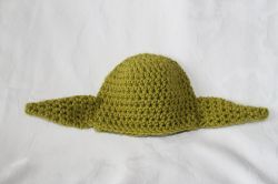 Hat Inspired by Yoda 