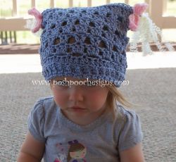 Piggy Tail Children's Hat - Children's Chemo Hat