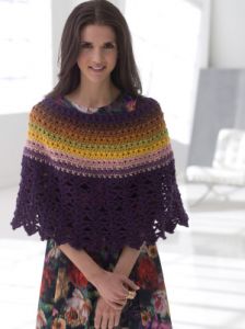 Lace Edged Poncho