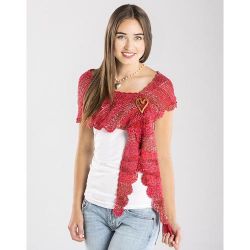 Sizzling Scalloped Shawlette