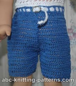 American Girl Doll Summer Shorts