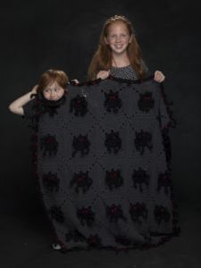 Spooky Spider Afghan