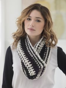 Railroad Stripe Cowl