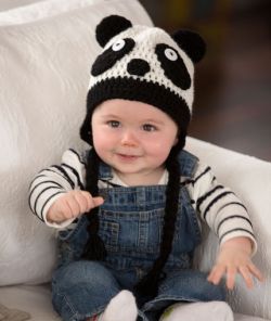 Panda Baby Hat