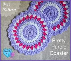 Pretty Purple Coaster