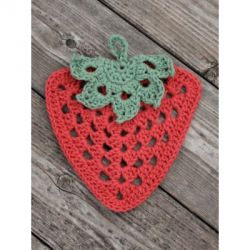 Granny Stawberry Dishcloth