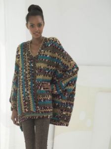 Crochet Poncho Pullover