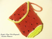 Watermelon Diaper Clutch