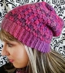 Double Drop Slouchy Hat 