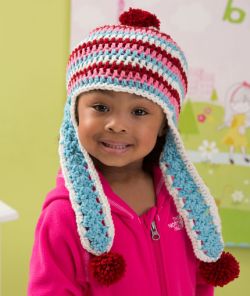 Snowy Day Earflap Hat