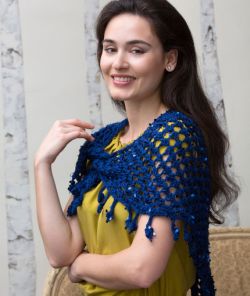 Triangle Elegance Shawl