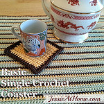 Basic Single Crochet Coaster