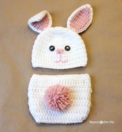 Crochet Bunny Hat