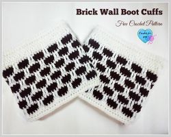 Brick Wall Boot Cuffs