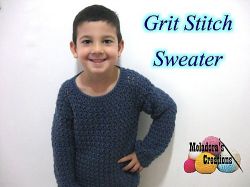 Grit Stitch Sweater 
