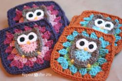 Owl Granny Square