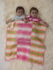 Sweetly Striped Blanket