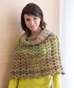 Chic Cowl Neck Poncho