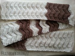 2-Tone Chevron Scarf