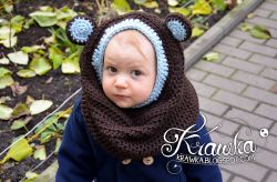 Little Bear Hooded Cowl 