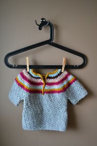 Wattle Stitch Baby Sweater