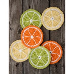 Citrus Slice Coasters