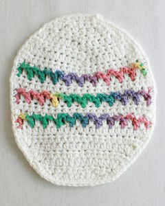 Easter Egg Dishcloth