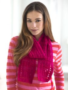 Crochet Valentine Scarf