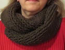 Basic Twisted Cowl Scarf