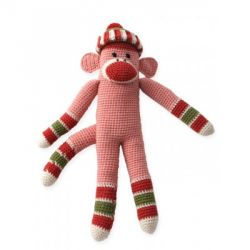 Striped Funky Monkey Toy