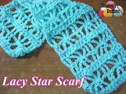 Lacy Star Scarf