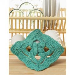 Celtic Knot Dishcloth