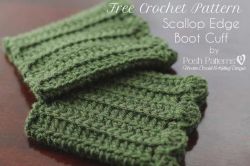 Crochet Boot Cuffs