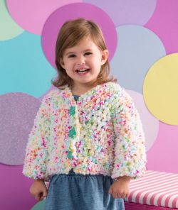 Button Up Toddler Cardie