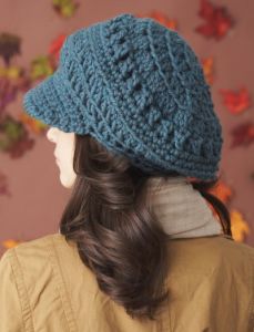 Slouchy Peaked Hat