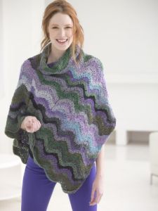 Lagoon Ripple Poncho