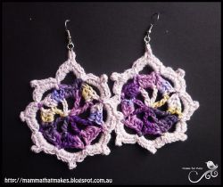 Iris Earrings