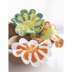 Chrysanthemum Dishcloth