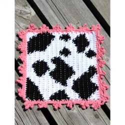 Cow Dishcloth