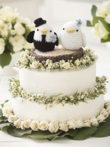 Lovebirds Cake Topper