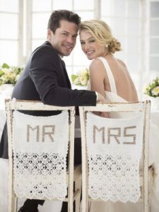 Mr. And Mrs. Chair Covers