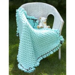 Crocodile Stitch Baby Blanket