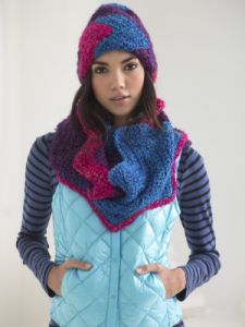 Zigzag Hat And Cowl