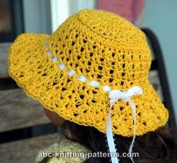 American Girl Doll Sunshine Hat