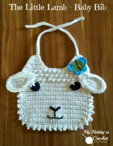 Little Lamb Baby Bib